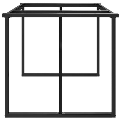 vidaXL Esstisch-Gestell in O-Form 180x80x73 cm Stahl