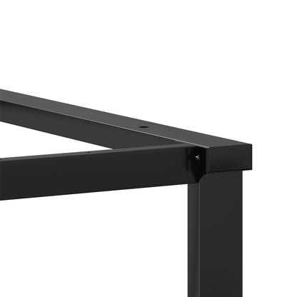 vidaXL Esstisch-Gestell in O-Form 180x80x73 cm Stahl