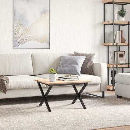 vidaXL Couchtisch-Gestell in X-Form 60x40x38 cm Stahl