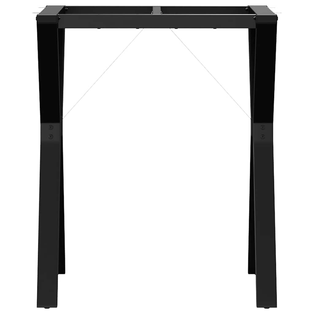 vidaXL Esstisch-Gestell in Y-Form 60x50x73 cm Stahl