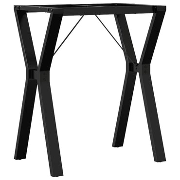 vidaXL Esstisch-Gestell in Y-Form 60x40x73 cm Stahl