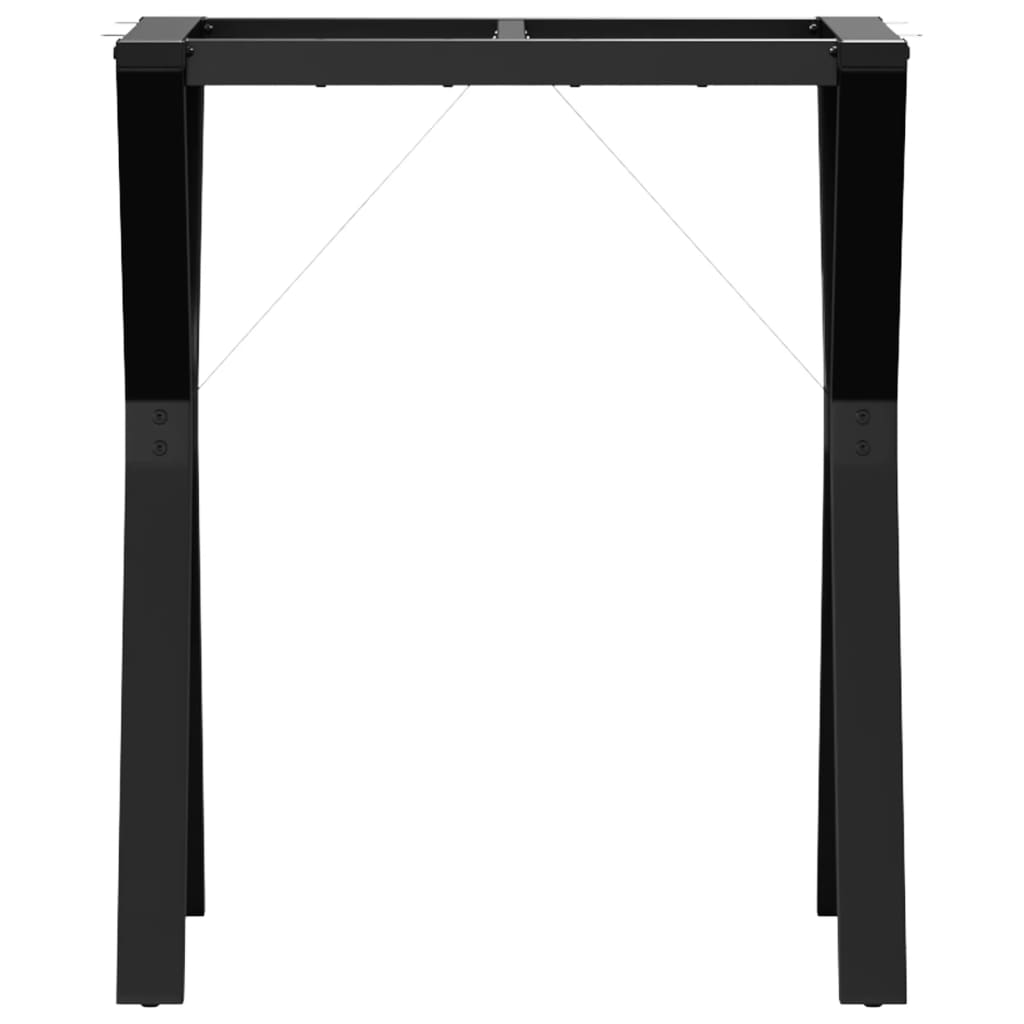 vidaXL Esstisch-Gestell in Y-Form 60x40x73 cm Stahl