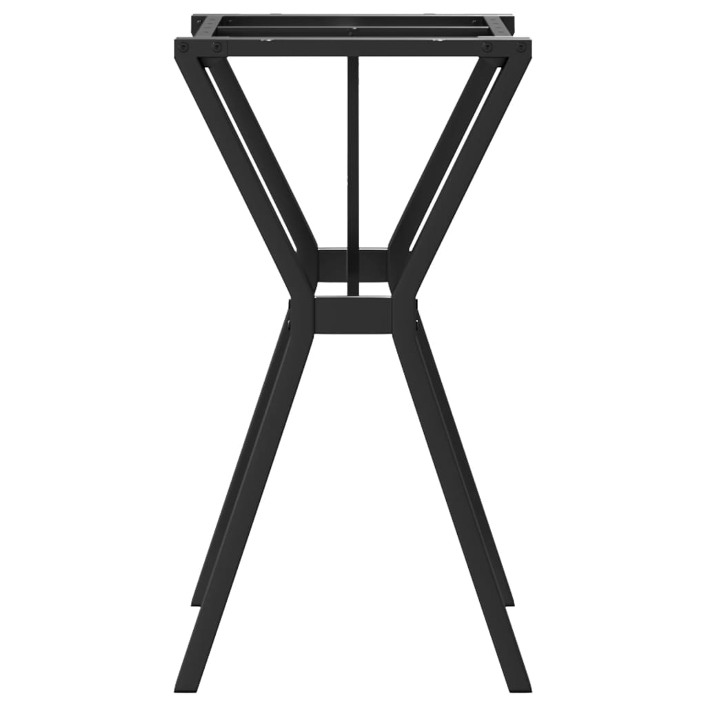 vidaXL Esstisch-Gestell in Y-Form 60x40x73 cm Stahl