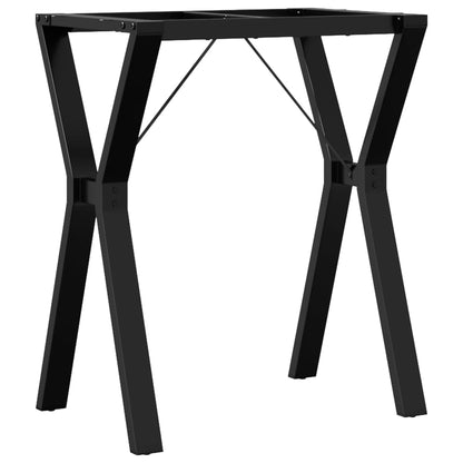 vidaXL Esstisch-Gestell in Y-Form 60x40x73 cm Stahl