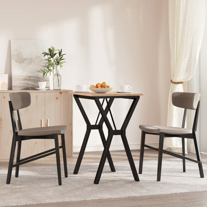 vidaXL Esstisch-Gestell in Y-Form 60x40x73 cm Stahl