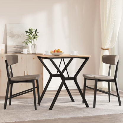 vidaXL Esstisch-Gestell in Y-Form 60x60x73 cm Stahl