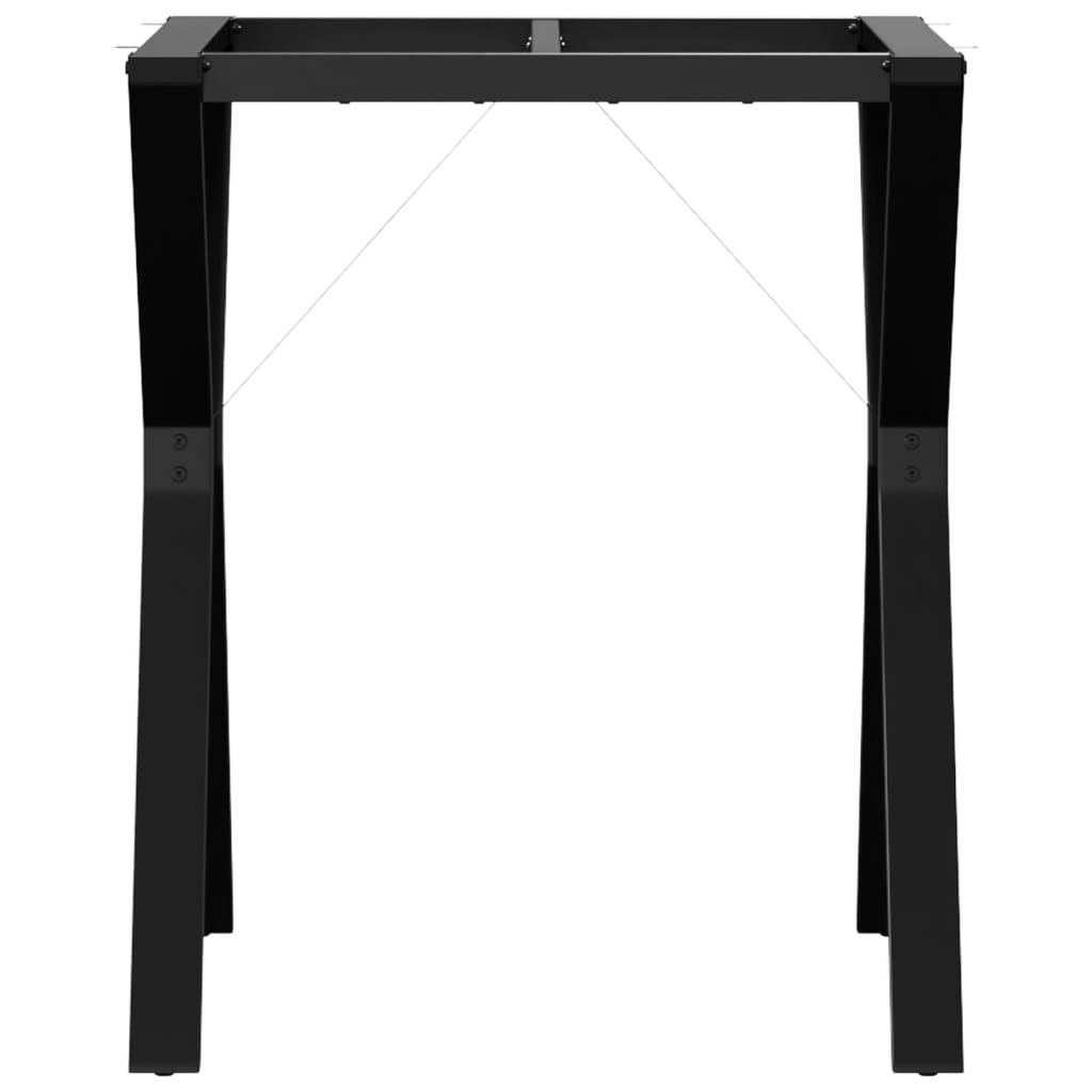 vidaXL Esstisch-Gestell in Y-Form 60x60x73 cm Stahl