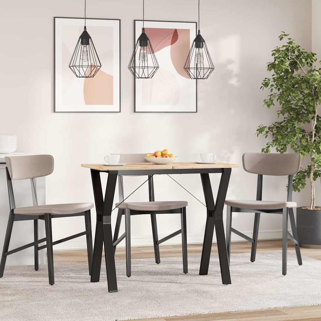 vidaXL Esstisch-Gestell in Y-Form 80x40x73 cm Stahl