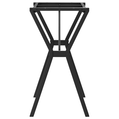 vidaXL Esstisch-Gestell in Y-Form 80x40x73 cm Stahl