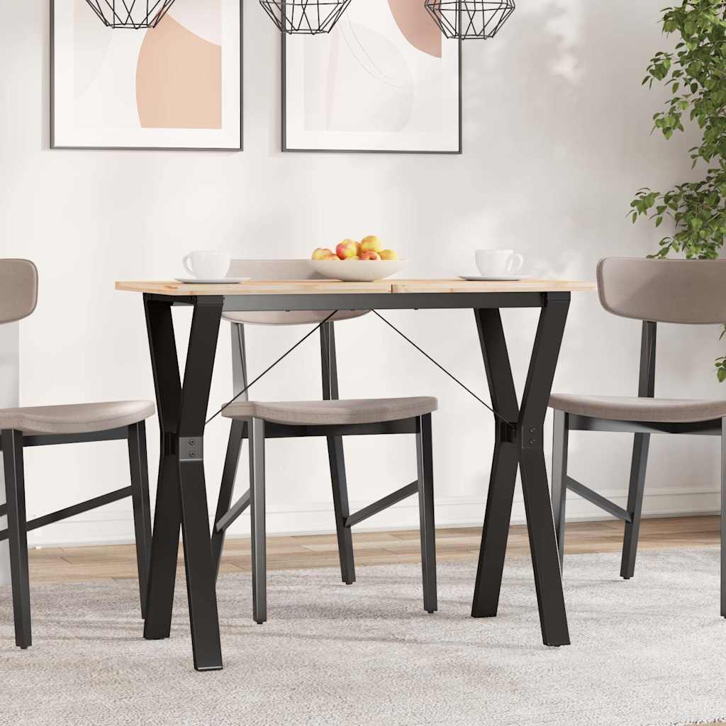 vidaXL Esstisch-Gestell in Y-Form 80x40x73 cm Stahl