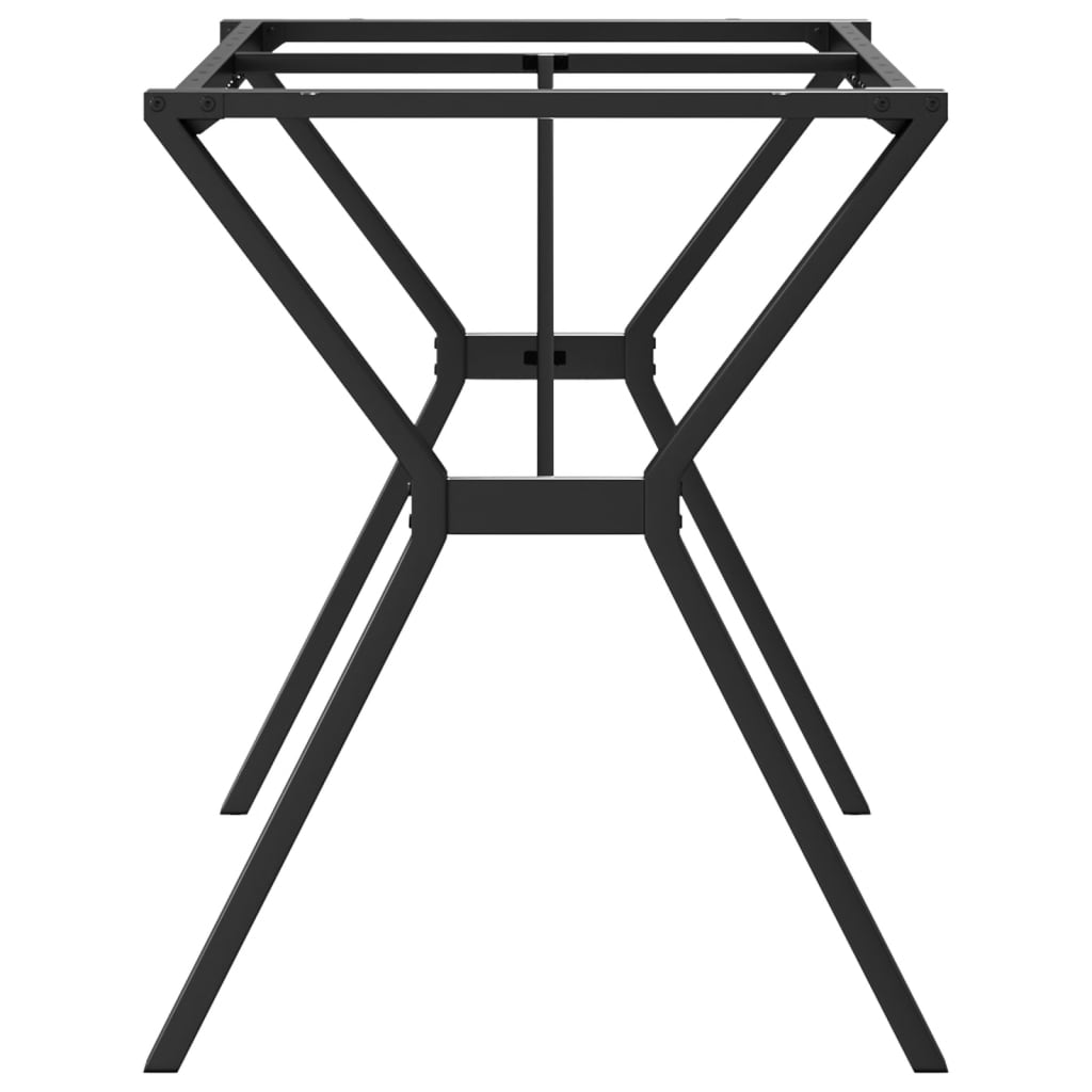 vidaXL Esstisch-Gestell in Y-Form 120x60x73 cm Stahl