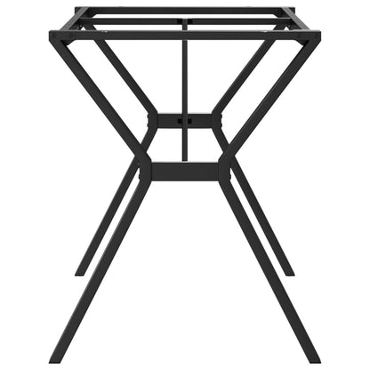 vidaXL Esstisch-Gestell in Y-Form 120x60x73 cm Stahl