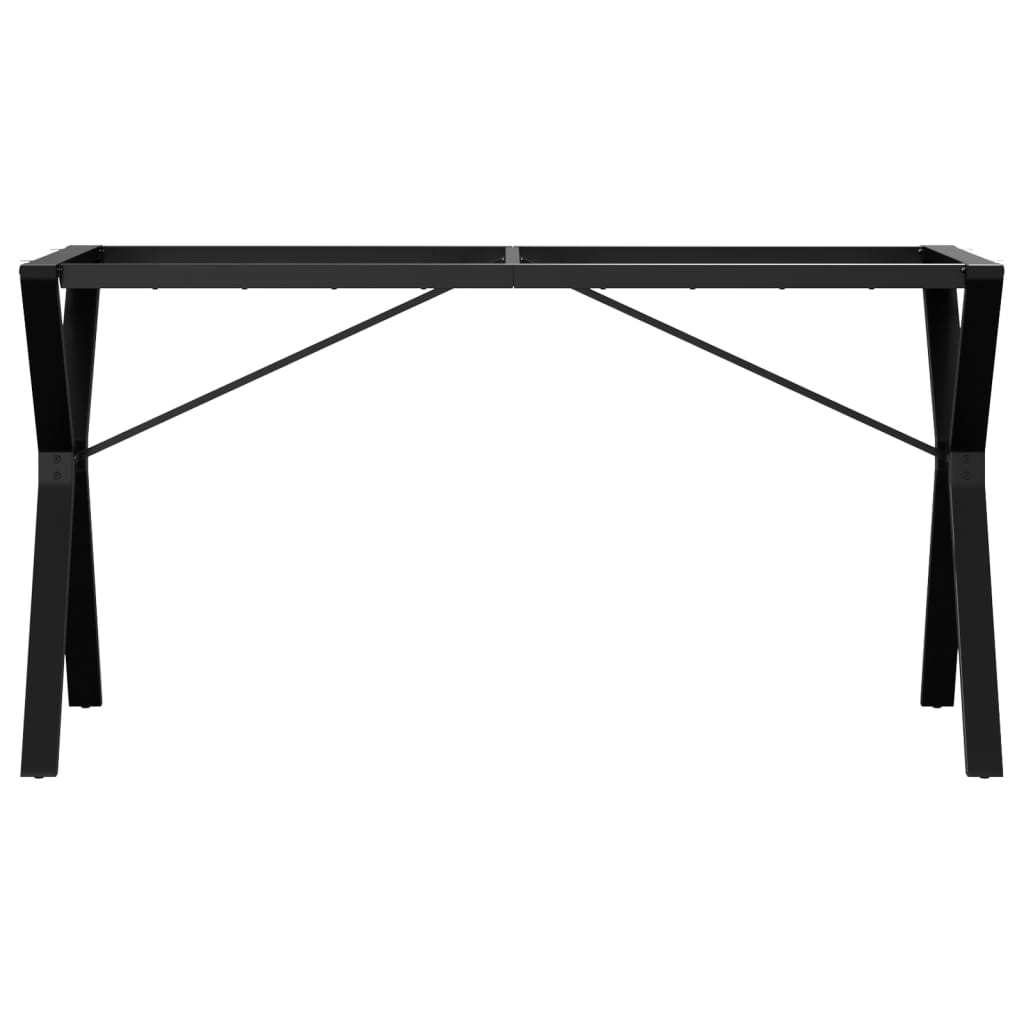 vidaXL Esstisch-Gestell in Y-Form 140x60x73 cm Stahl
