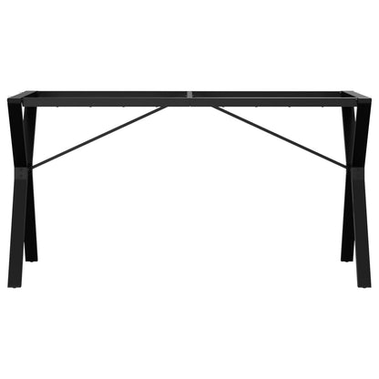 vidaXL Esstisch-Gestell in Y-Form 140x60x73 cm Stahl