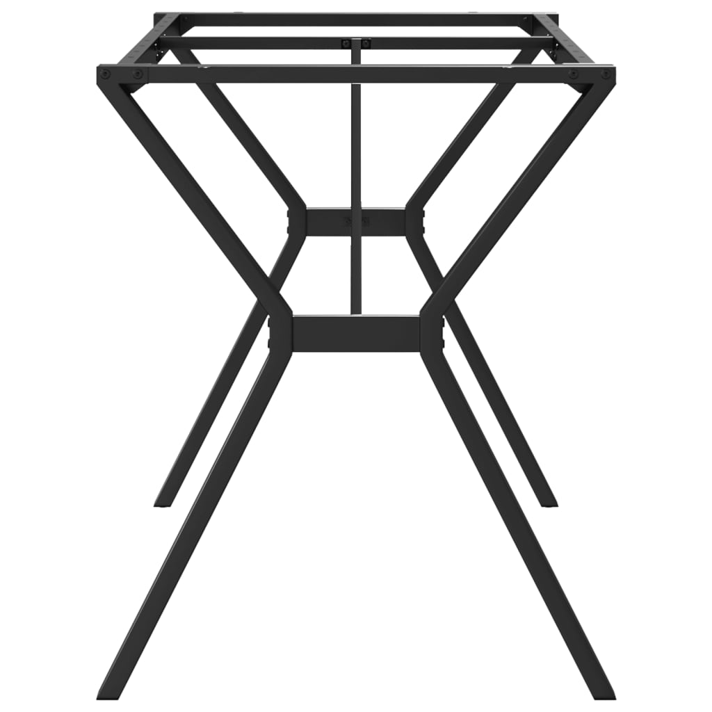 vidaXL Esstisch-Gestell in Y-Form 140x60x73 cm Stahl