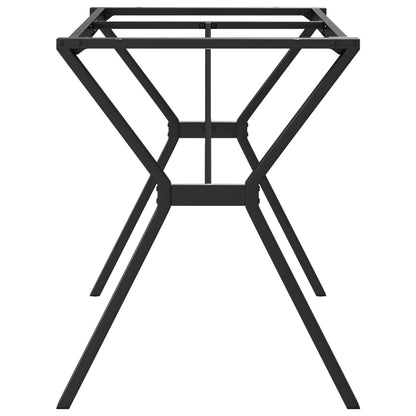 vidaXL Esstisch-Gestell in Y-Form 140x60x73 cm Stahl