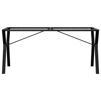 vidaXL Esstisch-Gestell in Y-Form 160x80x73 cm Stahl
