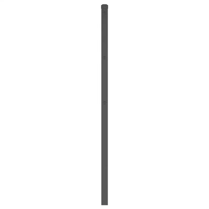 vidaXL Ersatz-Kopfteil Metall Schwarz 193 cm