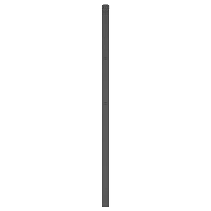 vidaXL Ersatz-Kopfteil Metall Schwarz 200 cm