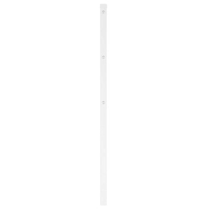 vidaXL Ersatz-Kopfteil Metall Weiß 100 cm