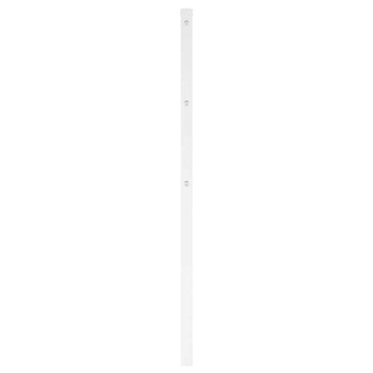 vidaXL Ersatz-Kopfteil Metall Weiß 150 cm