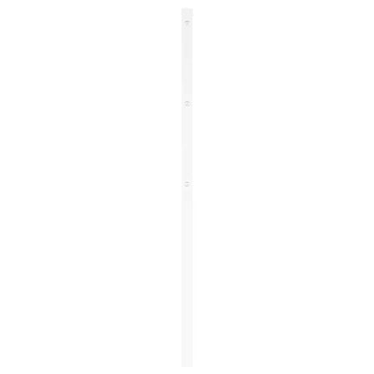 vidaXL Ersatz-Kopfteil Metall Weiß 180 cm