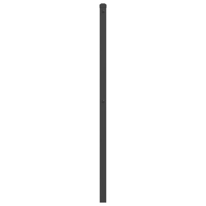 vidaXL Ersatz-Kopfteil Metall Schwarz 75 cm