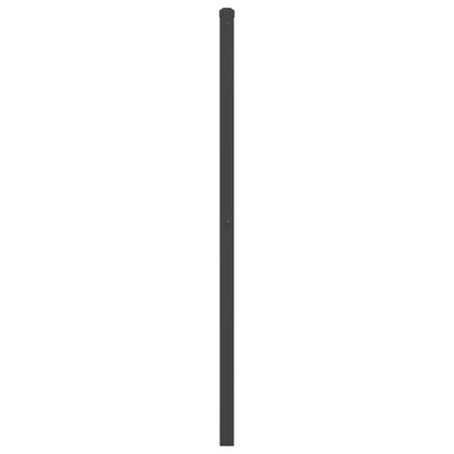 vidaXL Ersatz-Kopfteil Metall Schwarz 180 cm