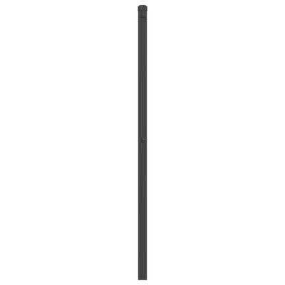 vidaXL Ersatz-Kopfteil Metall Schwarz 193 cm
