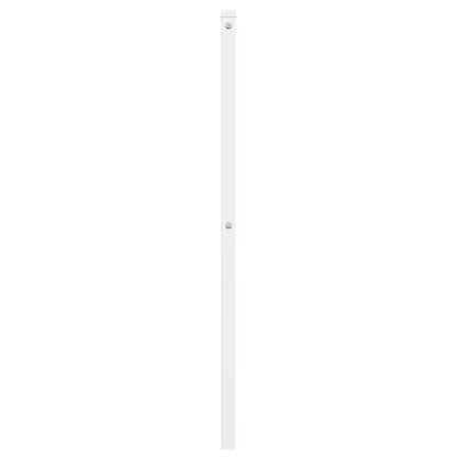 vidaXL Ersatz-Kopfteil Metall Weiß 75 cm