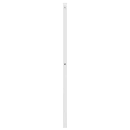 vidaXL Ersatz-Kopfteil Metall Weiß 100 cm
