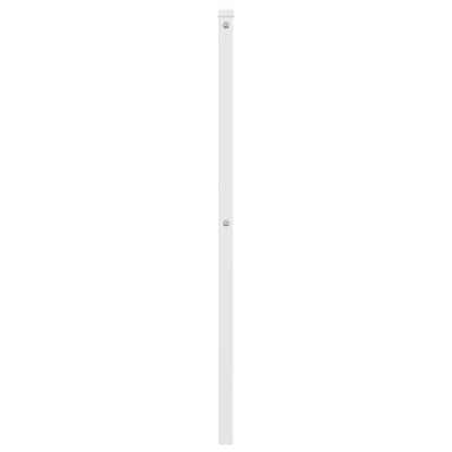 vidaXL Ersatz-Kopfteil Metall Weiß 150 cm