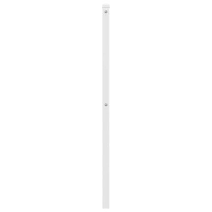 vidaXL Ersatz-Kopfteil Metall Weiß 160 cm