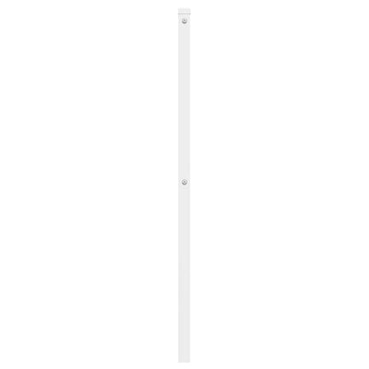 vidaXL Ersatz-Kopfteil Metall Weiß 180 cm