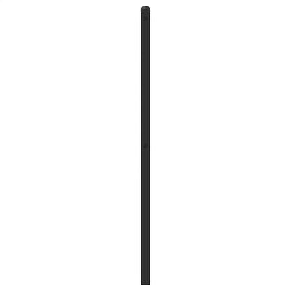 vidaXL Ersatz-Kopfteil Metall Schwarz 100 cm