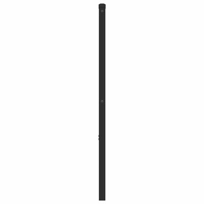 vidaXL Ersatz-Kopfteil Metall Schwarz 120 cm