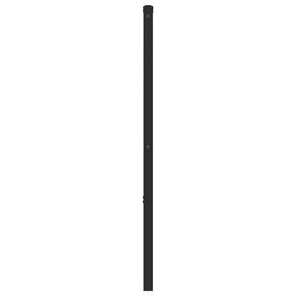 vidaXL Ersatz-Kopfteil Metall Schwarz 193 cm
