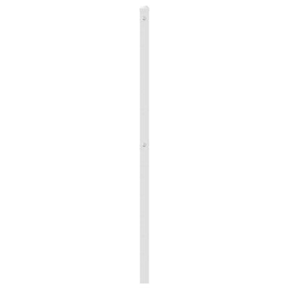 vidaXL Ersatz-Kopfteil Metall Weiß 100 cm