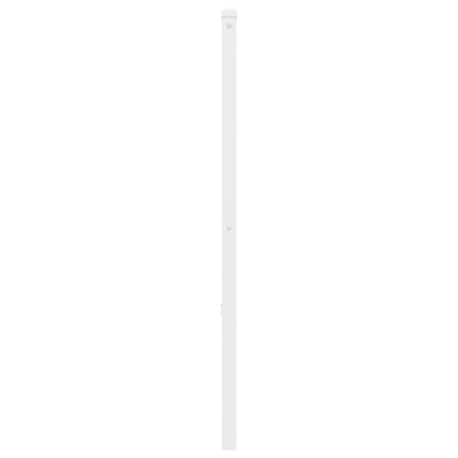vidaXL Ersatz-Kopfteil Metall Weiß 150 cm