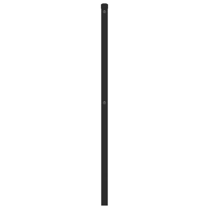 vidaXL Ersatz-Kopfteil Metall Schwarz 90 cm