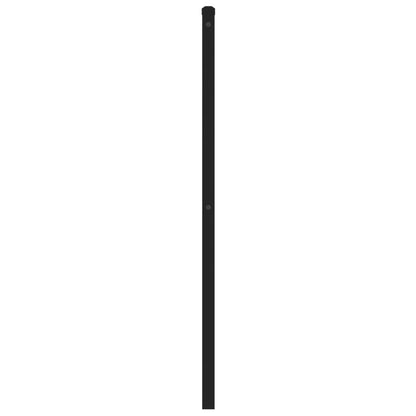 vidaXL Ersatz-Kopfteil Metall Schwarz 150 cm