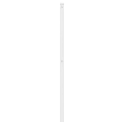 vidaXL Ersatz-Kopfteil Metall Weiß 80 cm