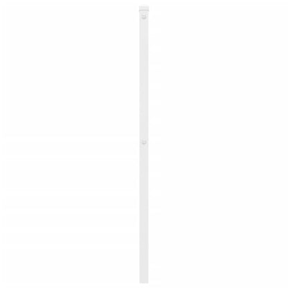 vidaXL Ersatz-Kopfteil Metall Weiß 100 cm