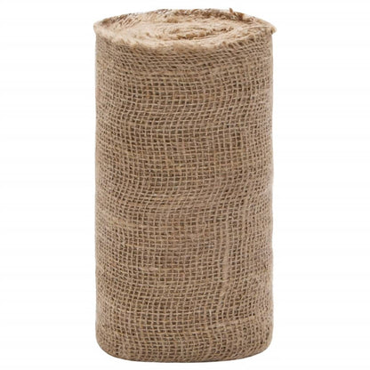 vidaXL Toile de jute 0,25x5 m 100 % jute 200 g/m²