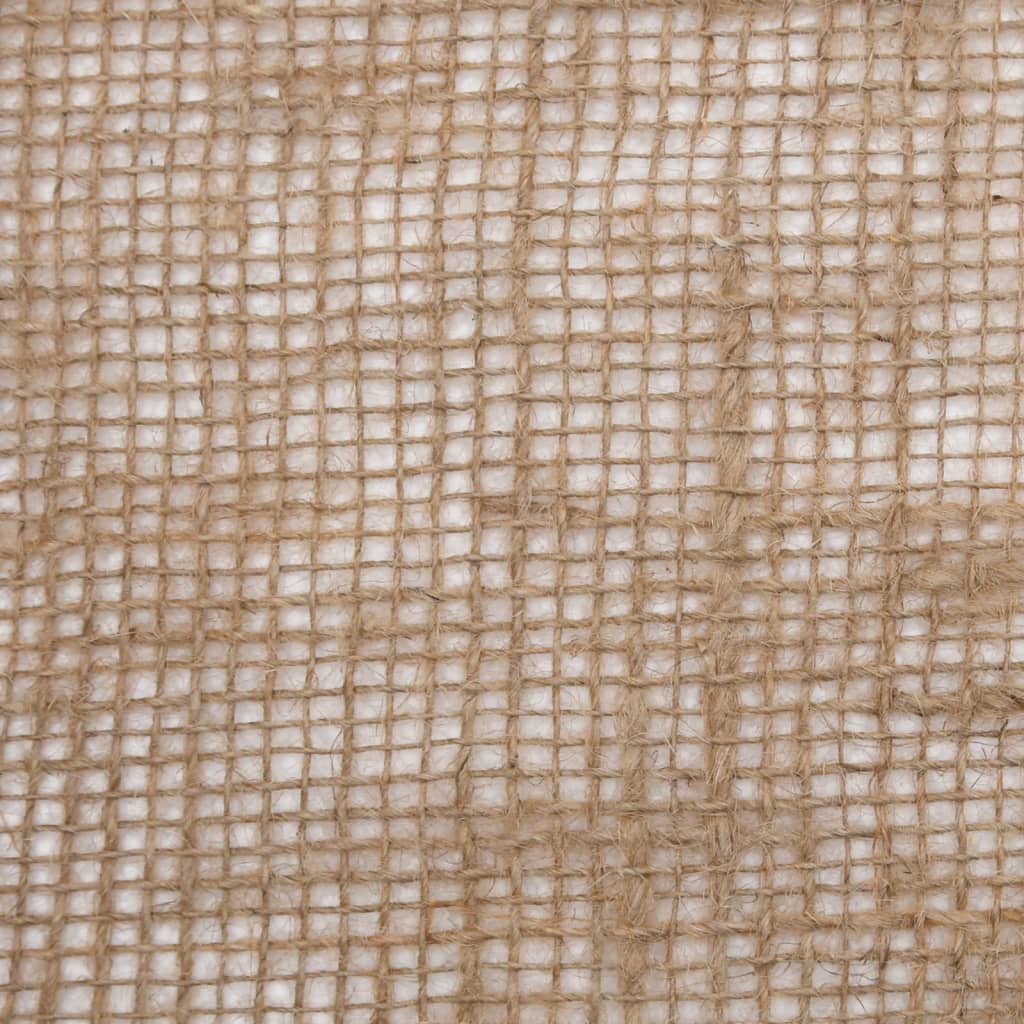 vidaXL Tissu en jute 0,25x25 m 100% jute 200 g/m²