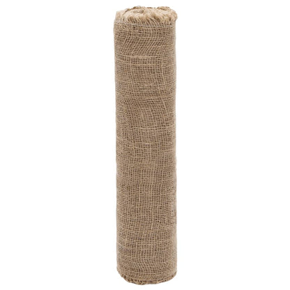 vidaXL Tissu en jute 0,5x10 m 100 % jute 200 g/m²