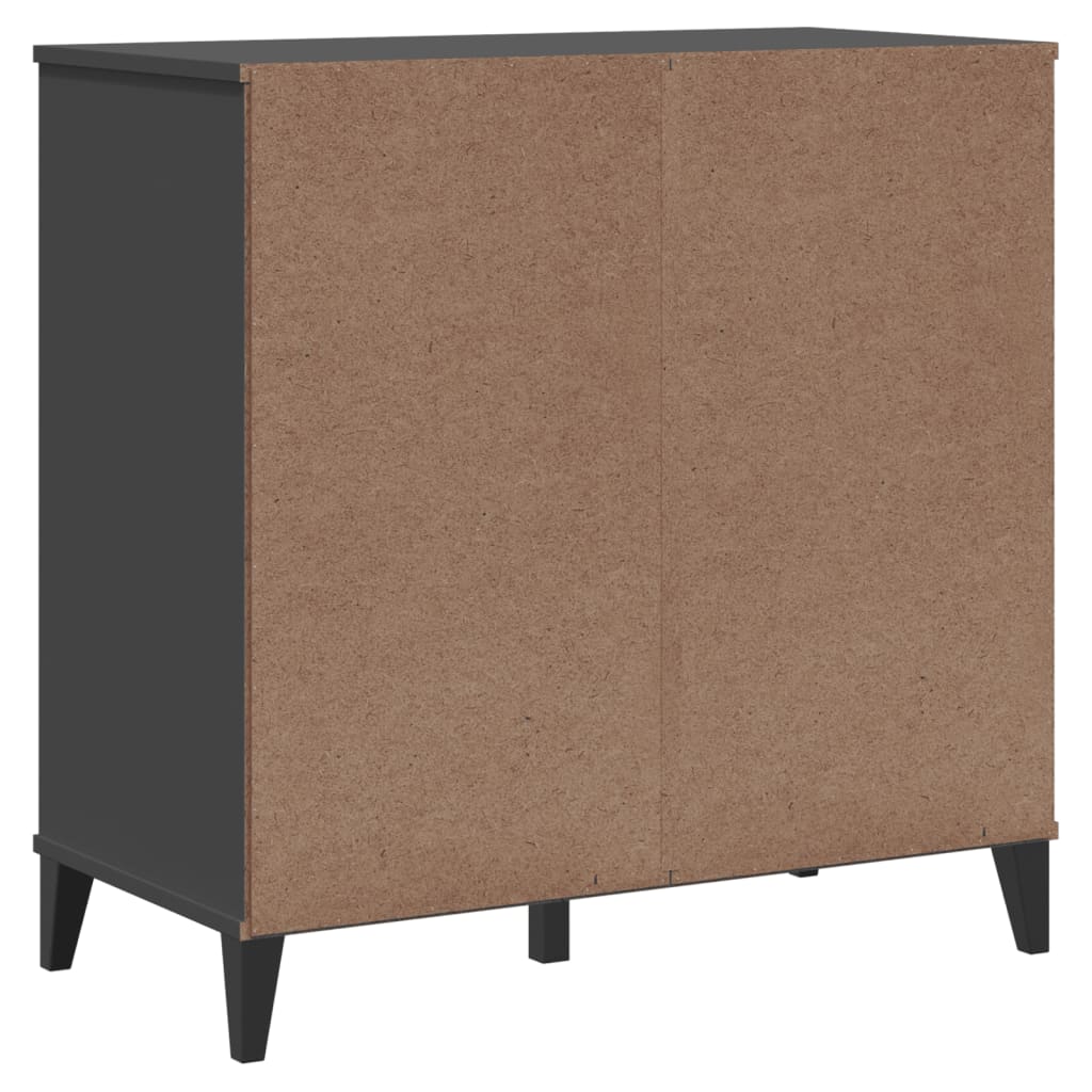 vidaXL Commode VIKEN Anthracite Bois d'ingénierie