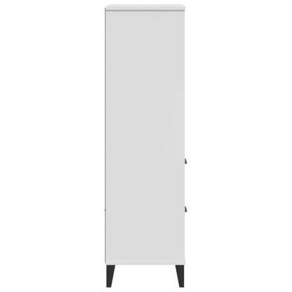 vidaXL Bücherschrank VIKEN Weiß 60x35x123 cm Holzwerkstoff