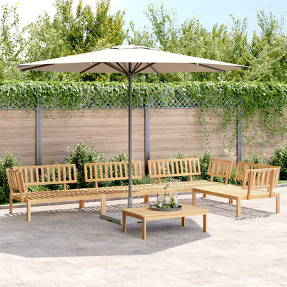 vidaXL Ensemble de canapé de jardin 5 pièces en bois de palette d'acacia massif