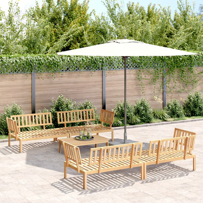 vidaXL Ensemble de canapé de jardin 5 pièces en bois de palette d'acacia massif